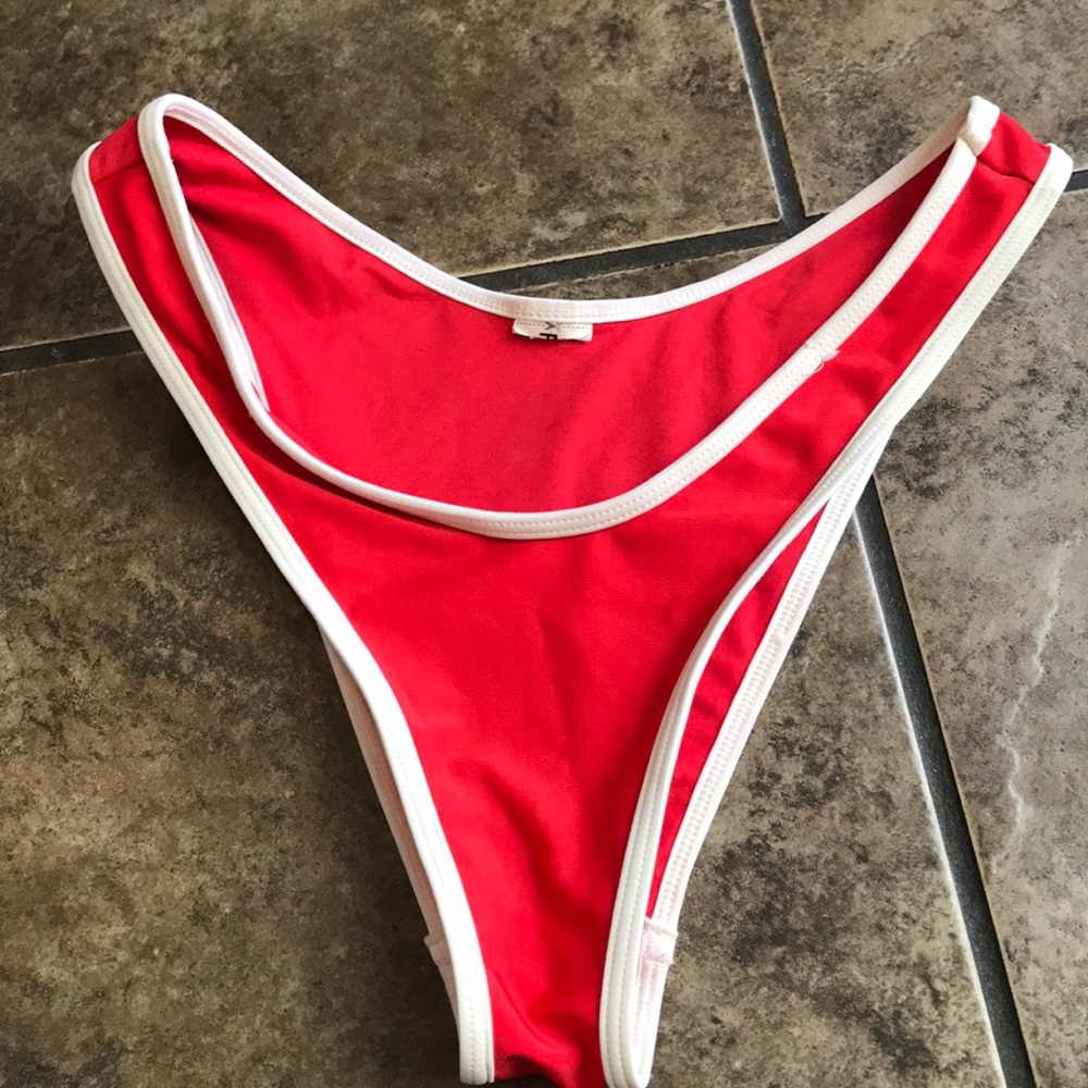 Red Bikini bottoms - Picture 2 of 3